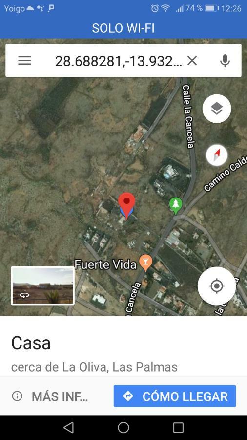 Casa Papi Leilighet Lajares Eksteriør bilde